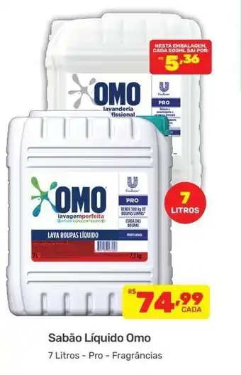 Sabao Liquido Omo 7L