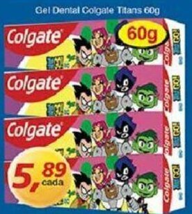 Supermercados Guanabara Gel Dental Colgate Titans 60g oferta