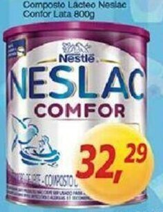 Supermercados Guanabara Composto Lacteo Neslac Confor lata 800g oferta