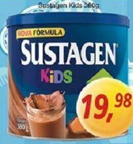 Supermercados Guanabara Sustagen Kids 380g oferta