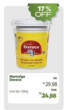 Hiperideal Supermercados Manteiga davaca oferta