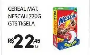 Cereal mat. nescau gts tigela