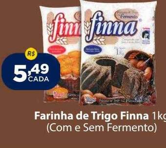 Super Show Farinha de trigo finna com e sem fermento oferta