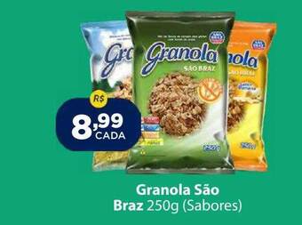 Granola são braz sabores