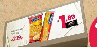Brasão Supermercados Massa De Sêmola Estrela 500g oferta