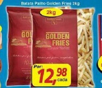 Supermercados Guanabara Batata Palito Golden Fries 2kg oferta
