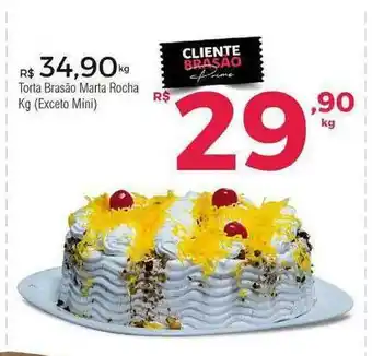 Torta Brasão Marta Rocha 1kg