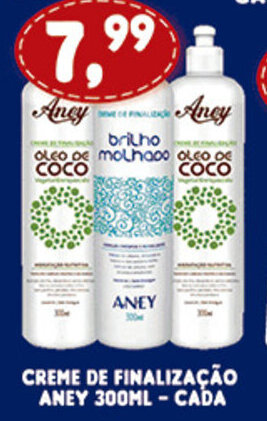 Creme de Finalizacao Aney 300ml cada