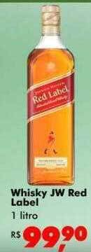 Big Box Whisky jw red label oferta