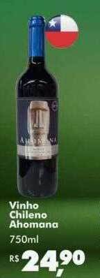 Big Box Vinho chileno ahomana oferta
