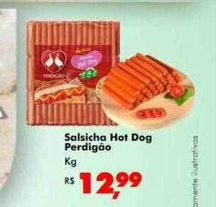 Big Box Salsicha hot dog perdigão kg oferta