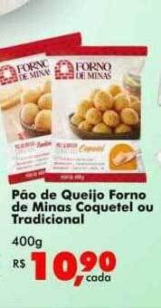 Big Box Pão de queijo forno de minas coquetel ou tradicional oferta