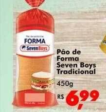 Big Box Pão de forma seven boys tradicional oferta