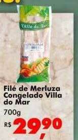 Big Box Filé de merluza congelado villa do mar oferta