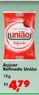 Açúcar refinado união
