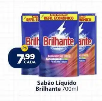 Sabão líquido brilhante