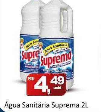 Rede Krill Água sanitária suprema oferta