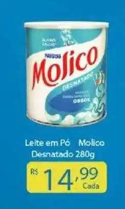 Atacado Máximo Leite em pó molico desnatado oferta