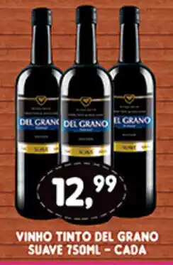 Supermercados Cristal Vinho Tinto del grano Suave 750ml cada oferta