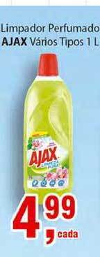 Supermercados Mundial Limpador Perfumado Ajax 1L oferta