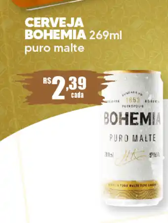 Supermercado Precito Cerveja Bohemia 269ml oferta