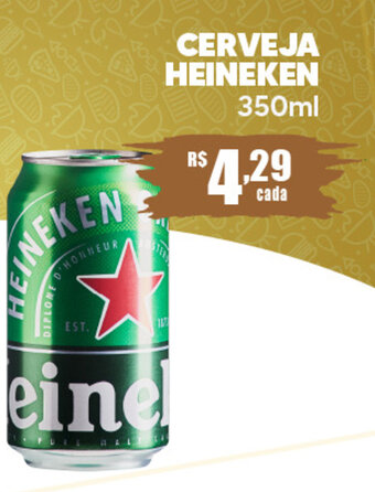 Supermercado Precito Cerveja Heineken 350ml oferta