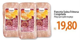 Atacadão Panceta suina Frimesa Congelada oferta
