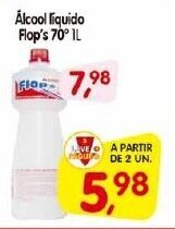 Cercadão Alcool Liquido Flops 70 1L oferta