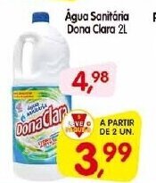 Cercadão Agua Sanitaria Dona Clara 2L oferta