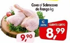 Cercadão Coxa c/ Sobrecoxa de Frango 1kg oferta