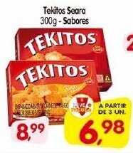 Cercadão Tekitos Seara 300g sabores oferta