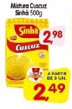 Mistura Cuscuz Sinha 500g