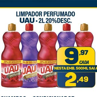Limpador perfumado