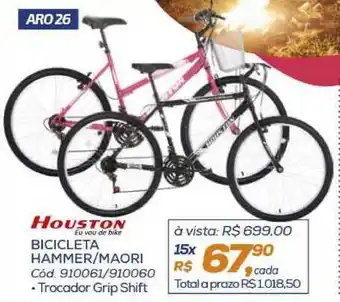 Lojas Colombo Bicicleta Hammer Maorio Houston oferta