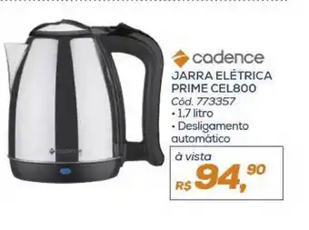 Jarra Elétrica Prime Cel800 Cadence
