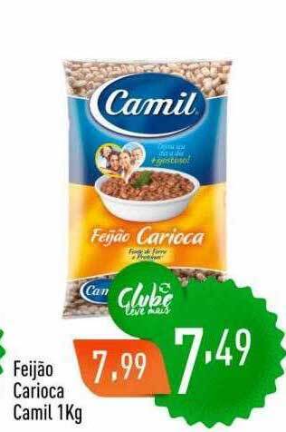 Supermercados Pague Menos Feijão carioca camil oferta