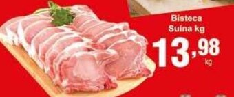Rossi Supermercado Bisteca Suina 1kg oferta