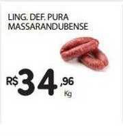 Supermercado Vitorino Ling. def. pura massarandubense oferta