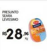 Supermercado Vitorino Presunto seara levissimo oferta