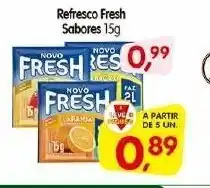 Cercadão Refresco Fresh sabores 15g oferta