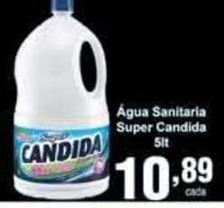 Rossi Supermercado Agua Sanitaria Super Candida 5L oferta