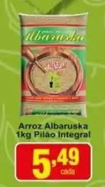 Rossi Supermercado Arroz Albaruska 1kg Pilao Integral oferta