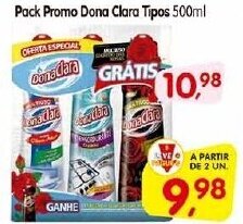 Cercadão Pack Promo Dona Clara Tipos 500ml oferta