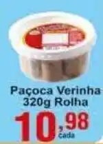 Pacoca verinha 320g Rolha