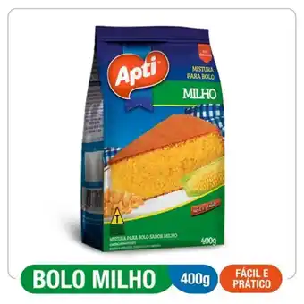 Supermercados Myatã Mistura para bolo apti milho embalagem 400g oferta