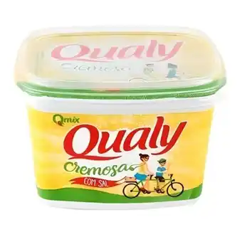 Serrano Supermercado Margarina cremosa com sal qmix qualy 500g oferta