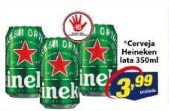 Cerveja Heineken lata 350ml