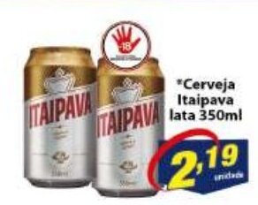 Vencedor Atacadista Cerveja Itaipava lata 350ml oferta
