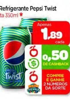 Nordestão Refrigerante pepsi twist oferta