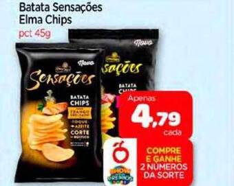 Nordestão Batata sensações elma chips oferta